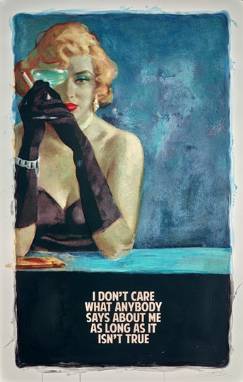 I Don't Care What Anybody Says About Me As Long As It Isn't True 9/10 by The Connor Brothers - Hand Coloured Edition